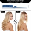 SIMPOR 3 Row Hair Comb for Natural Detangling, Hair Styling