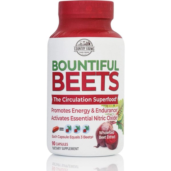 Unbranded Country Farms Bountiful Beets Capsules, 90 ct