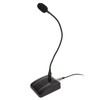 Gooseneck Condenser Microphone Professional 6.35mm Desktop Wired Microphone for Broadcasting