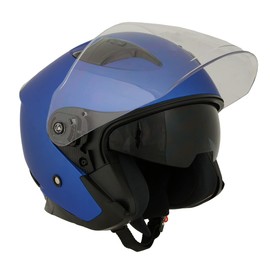 Milwaukee Helmets Open Face 3/4 Motorcycle Biker Rider Helmets MPH98XX - Medium