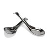 Thai Stainless Steel Ramen Spoon, Zebra Brand, Pack of 2