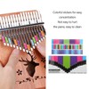 Piano Keyboard Stickers, 21 Tone Thumb Piano Universal, Colorful Kalimba