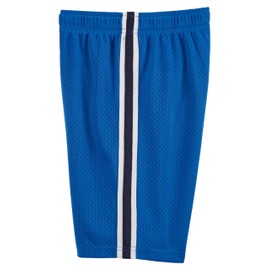 Simple Joys by Carter's Boys' 3-Pack Mesh Shorts, Blue/Orange/Navy, 5 Years (Pack of 3)