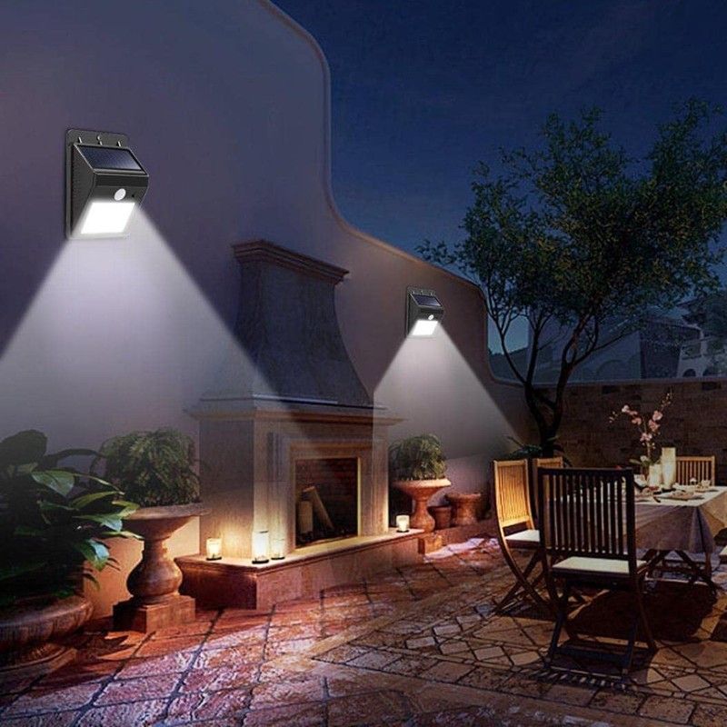 YI Lighting Solar Security Lights Solar Motion Sensor Lights Wireless