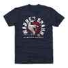 500 LEVEL Warren Spahn Shirt (Cotton, X-Large, True Navy) -