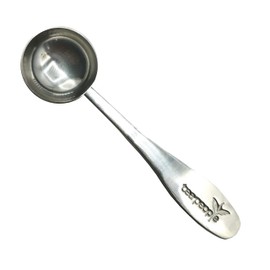 Tea People Measuring Spoon for Loose Leaf Tea, 1 Perfect Cup Size S/Steel, Silver