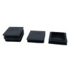 sourcing map 100mm x 100mm Plastic Square Inserts End Blanking