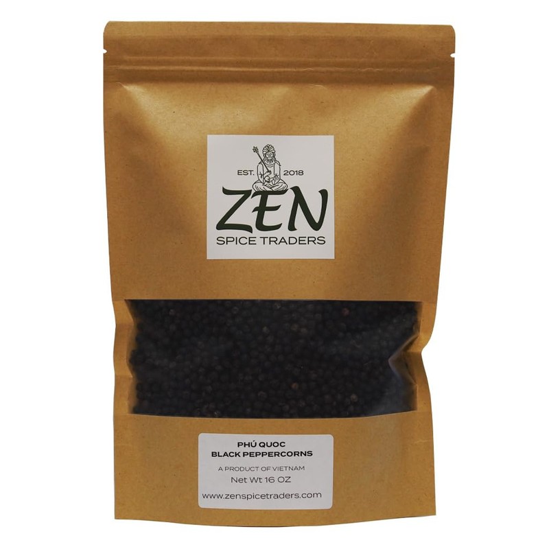Phú Quoc Organic Black Peppercorns | Zen Spice Traders |