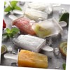 MAGICLULU 4 Popsicle Mold Ice Molds Reusable Ice Cream Molds