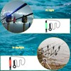 WEDNOK Pack of 4 Fishing Swingers with Bite Alarm with