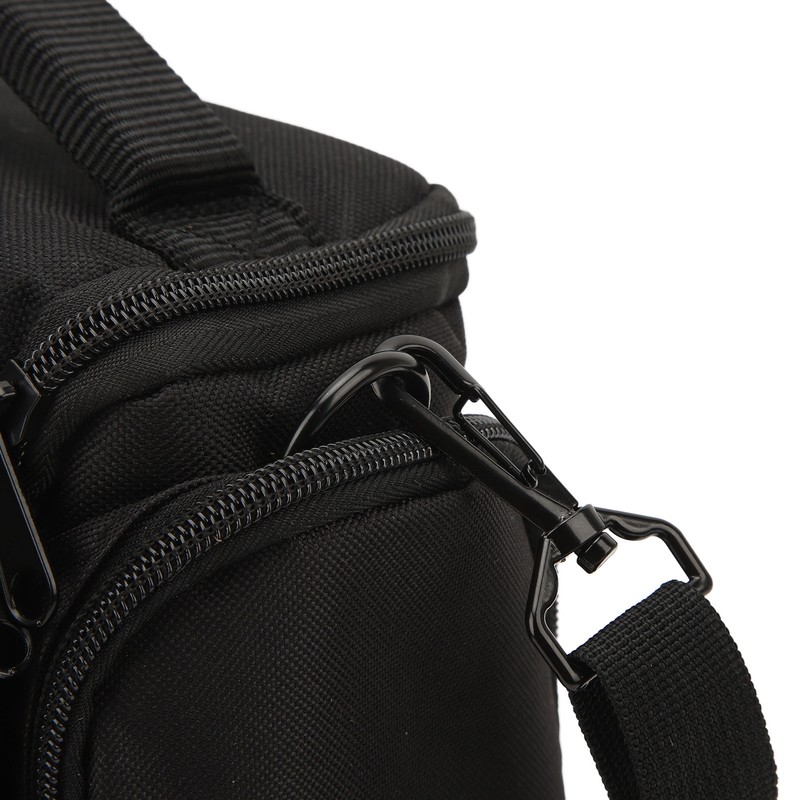 Black Single Shoulder Bag Handbag Multifunctional Waterproof Camera Messenger Hand