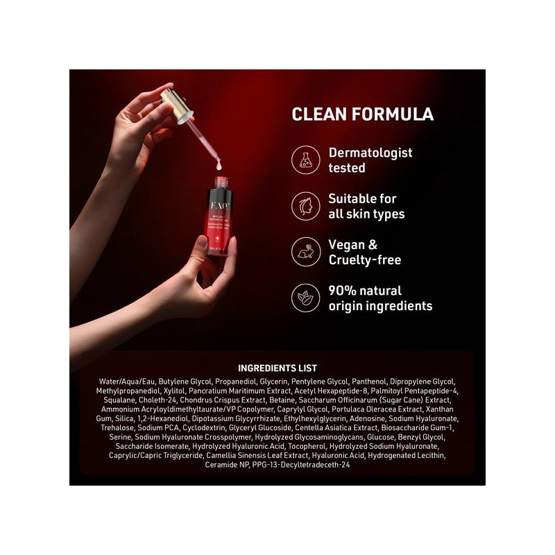 FOREO FAQ Red Light Peptide Serum 30ml
