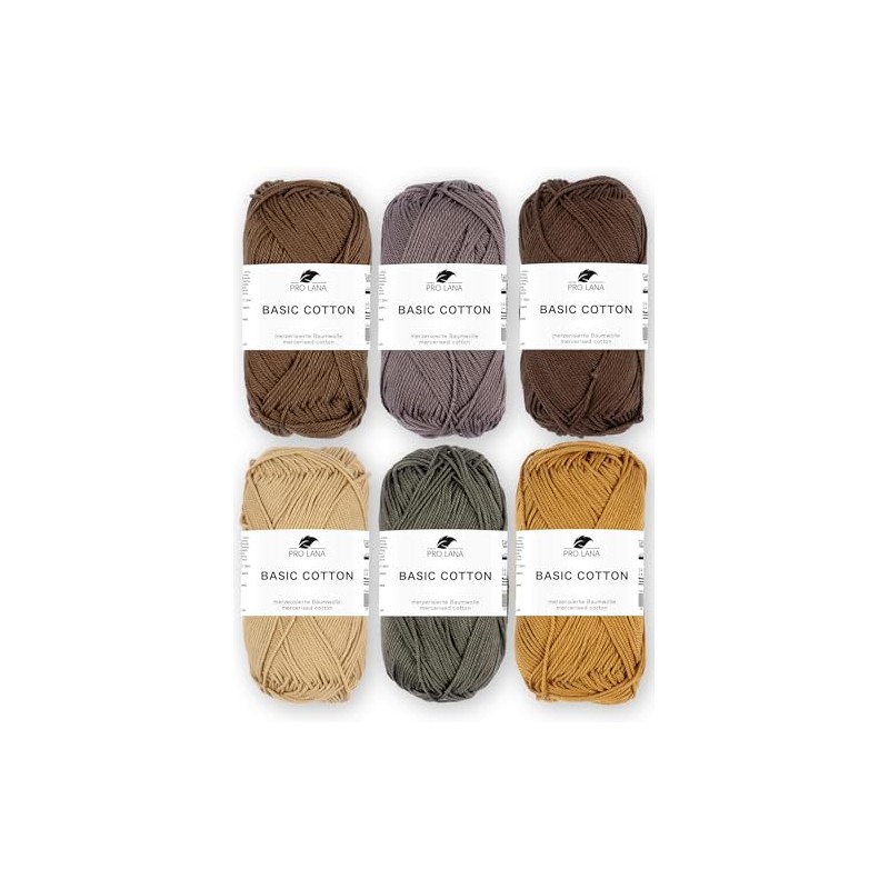 Mix Set - Pro Lana Basic Cotton - 100% Cotton