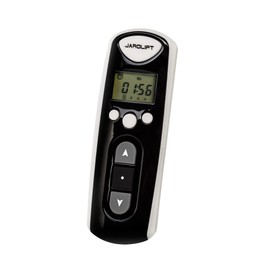 jarolift TDRCT 04 Wireless Handheld Transmitter 4-Channel Remote Control, 433.92 MHz, Integrated Timer with Weekly Programme, LCD Display