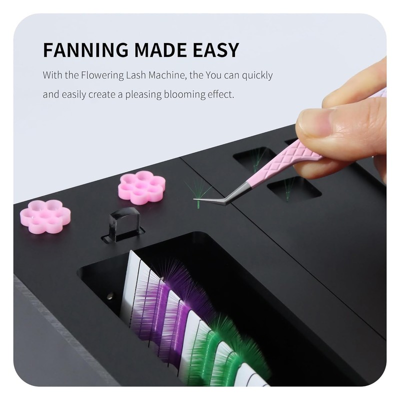 ANNAFRIS Flowering Machine Lash Fan Maker Easier to Create DIY