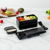Restaurantware Bento Tek 40.5 Ounces Stackable Lunch Box 1 Reusable