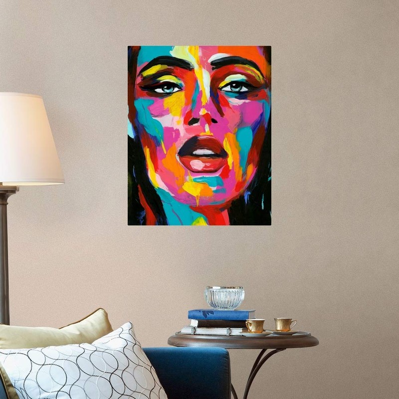 CANVAS ON DEMAND Prismatic Pout II Wall Decal, Artwork