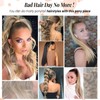 Clip in Ponytail Hair Extensions Human Hair for Thin Hair