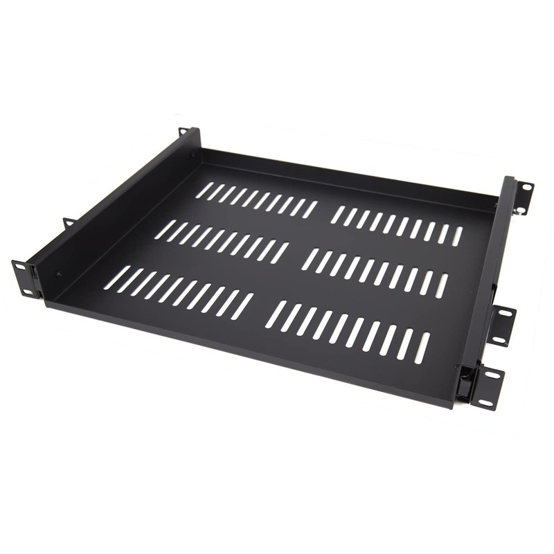 kenable 1U Telescopic Rack Mount Sliding Draw Shelf for 19