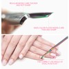Rainbow Stainless Steel Nail Cuticle Pusher Double Ended Cuticle Remover
