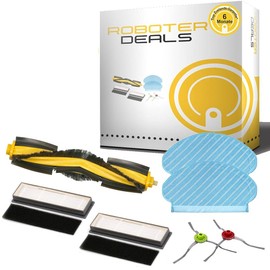 Accessory Set, Replacement Parts Kit for Yeedi Vac Max and Yeedi Vac Station (2x Mop Pads, 2x Side Brushes, 1x Main Brush - Combination Brush, 2x Filters)