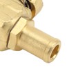 F124N Engine Oil Drain Valve with Nipple Metal M10‑1.25 Thread