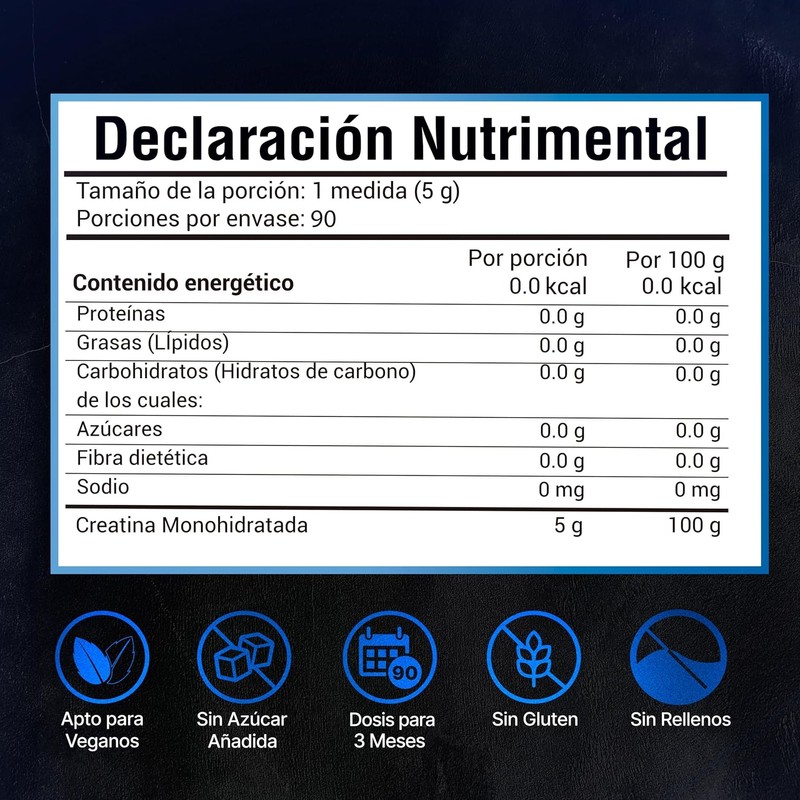 AMARTE LABS Pure Micronized Creatine Monohydrate Powder, Unflavored Strength &
