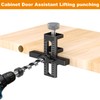 Puriwood Cabinet Door Installation Jig – Adjustable Aluminium Alloy Positioning