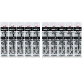 2 X Uni-ball Jetstream Fine Point Roller Ball Pens Refills for Multi Pen Type -0.7mm-black Ink-value Set of 5