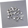 VILLFUL Door Stopper Hinge Pin 6 Pack Rubber Door Stops