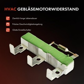 Frankberg 1x Blower Engines Fan Resistor Compatible with Polo 86 0.9L-1.3L Petrol 1975-1981 Polo 80 86C 0.9L-1.3L Petrol 1981-1994 Polo 80 86C 1.3L-1.4L Diesel 1986-1994 Replace# 867959131
