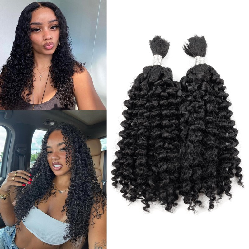 EV&ET Boho Braiding Hair 18 Inch 100g 2 Bundles Synthetic