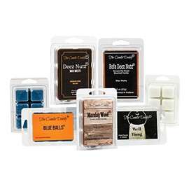 Daddy's Greatest Hits Vol. 1" Combo Set of Five of Our Favorite Scented Wax Melt 30 Cubes - Deez Nutz, Bofa Deez Nuts, Blue Balls, Morning Wood and Well Hung Perfect Funny Gag Gift for Him Her BFF