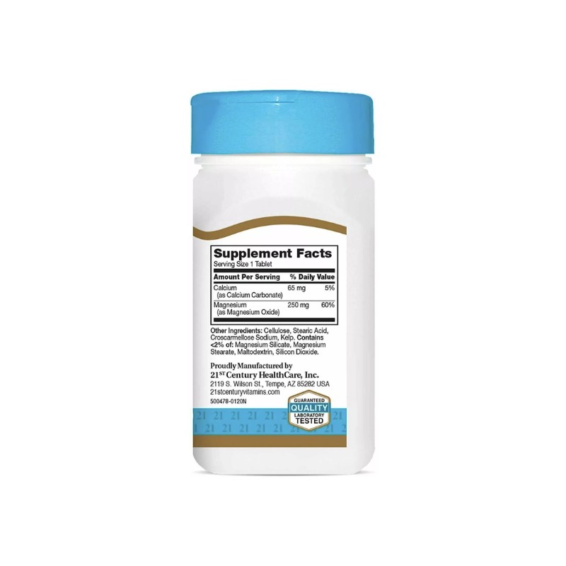 3 Pack Magnesium with Calcium 250mg 330 Tablet (3x110) Bone