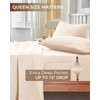 Tokokimo Extra Deep Pocket Queen Sheets Set - 4 Piece