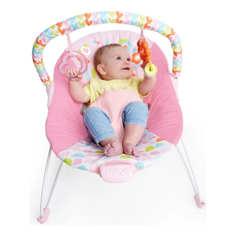 Silla Vibradora Niña Rosa Bright Starts