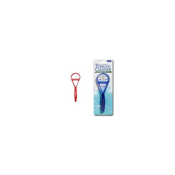 Tongue Cleaner - Red Plastic
