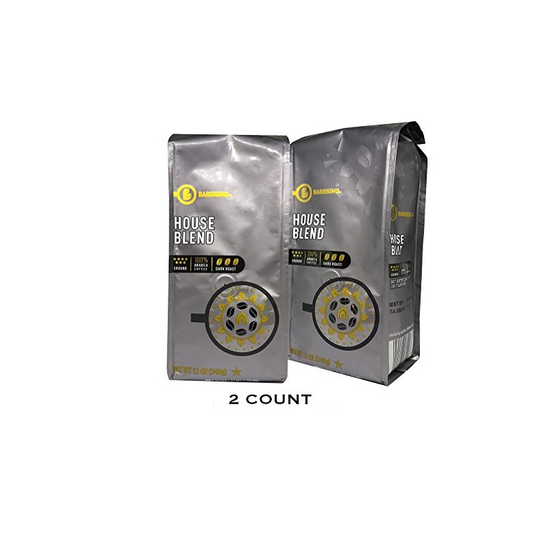Barissimo Ground Coffee Fair Trade (House Blend, 2 Count)