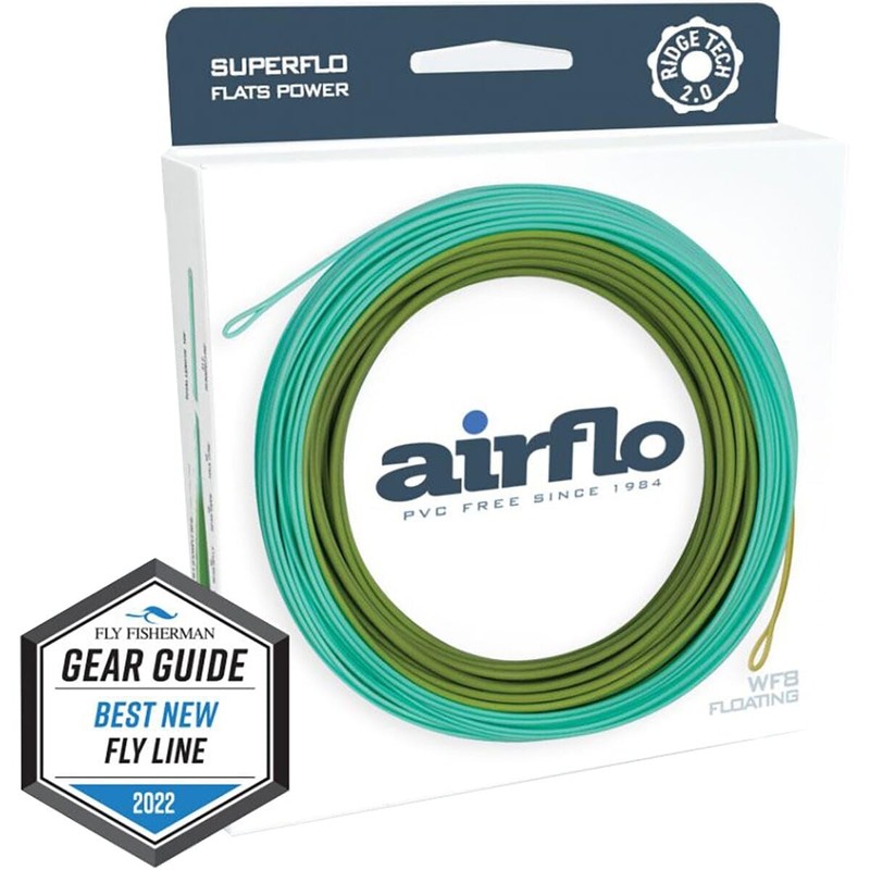 Airflo Superflo Flats Power Taper Floating Fly Line - Ridge
