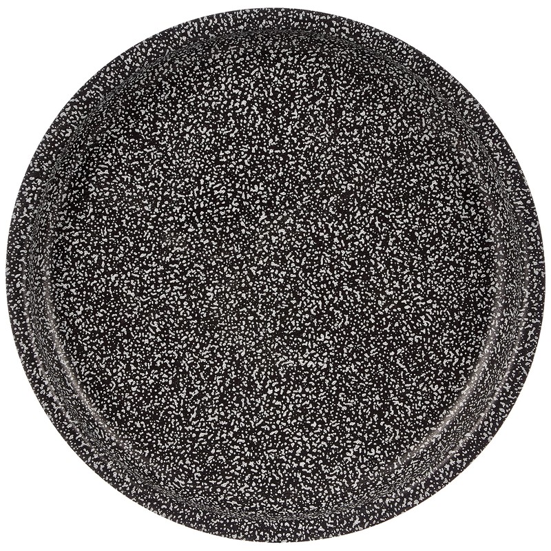 Home Stone Runde Pizzaform, Antihaft, Stein, Anthrazit, 24 cm