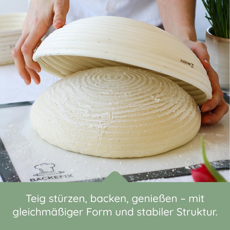 Backefix Proofing Basket Diameter 30 cm Inside, Bread Baking Accessories