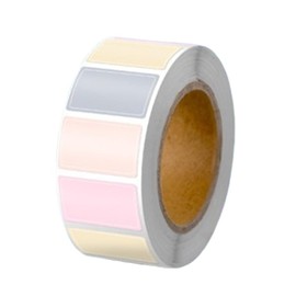 JchEnye Pack of 800 15 x 25 mm Labels Stickers, Removable Household Labels Rolls of Empty Colourful Stickers, All-purpose Labels for Offices, Kitchens, Storage Containers and Bottles, Bag Stickers