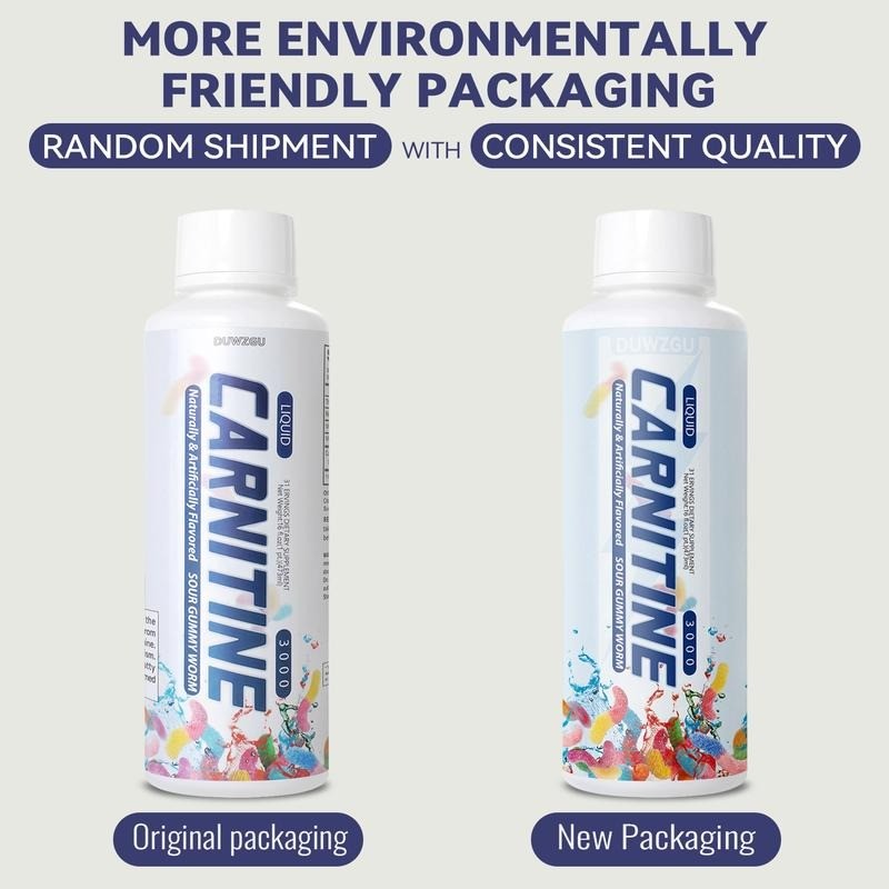 2 PACK L-Carnitine Liquid 3000mg – Support Energy, Athletic Performance