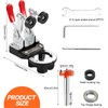 Jeinbuil 35 mm Drilling Template Concealed Hinge Gauge Including Forstner