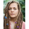 8PCS Butterfly Braids Hair Clips Butterfly Dreadlock Accessories Charms African
