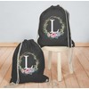 Shirtracer - Gym Bag Backpack - Gift Initials - Bag