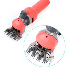 DNYSYSJ Electric Pet Animal Shearing Clipper Sheep Goat Wool Shears Clipper Cutter 9-Tooth Straight Blade 110V 750W for Sheep Goats Cattle and Other Farm Livestock Pet (Style 1)