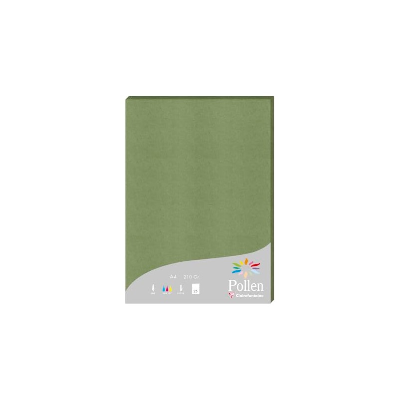 Clairefontaine 24270C - Pack of 25 Sheets of Pollen, DIN