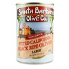 Santa Barbara Large Black Olives 5.75oz tins, 6 pack