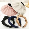 [ＫａｒｌｙＳｈｏｐ　ｉｍｐｏｒｔ] 【2way】UVカットサンバイザー カチューシャ 帽子 日除け 紫外線対策 日焼け つば広 折り畳み おしゃれ